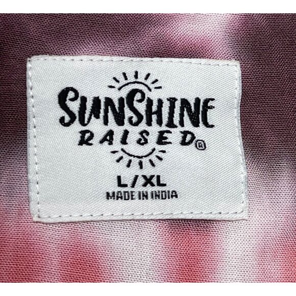 Sunshine Raised XL Tie-Dye Sleeveless Pink & Purple Beach dress - Picture 10 of 10